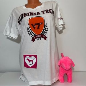 Victoria’s Secret PINK Virginia Tech T-shirt Bling